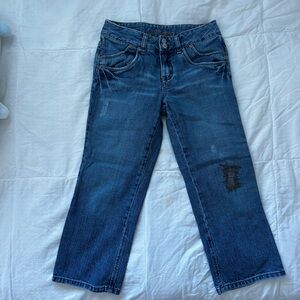 Limited Too distressed Blue Denim Jeans